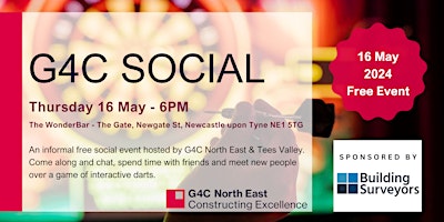 Imagem principal do evento G4C Social - May