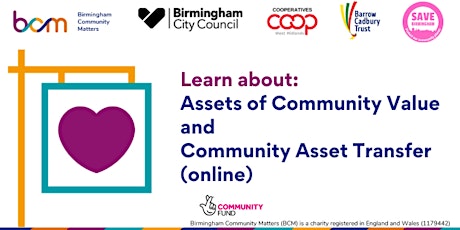 Imagen principal de Learn about: Assets of Community Value & Community Asset Transfer