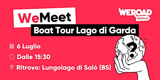 WeMeet | Boat Tour Lago di Garda