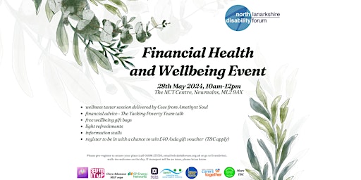 Financial Health and Wellbeing Event primary image