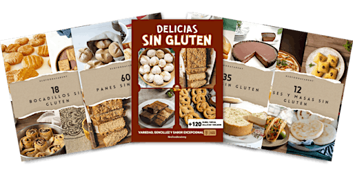 【PDF + Bonos Gratis】Delicias Sin Gluten Recetario primary image