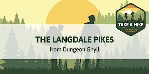 THE LANGDALE PIKES from Dungeon Ghyll primary image