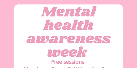 Mental Health Awareness Week Group Reiki