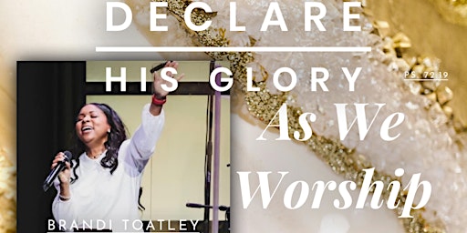 Hauptbild für Declare His Glory - As We Worship