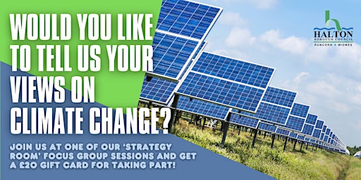 Strategy Room: Climate Change Focus Groups primary image
