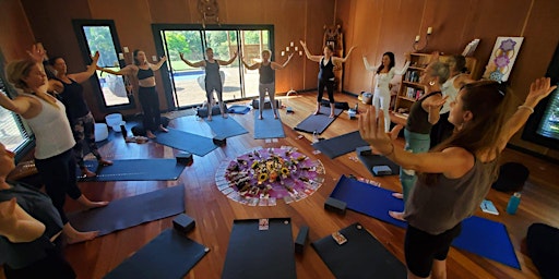 Winter Solstice Day Yoga Retreat with Delamay Devi in Byron Hinterland primary image