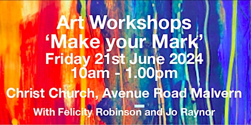 Make your Mark Art Workshops primary image