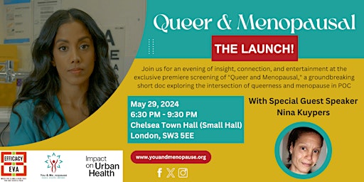 Imagem principal de Queer and Menopausal: The Launch