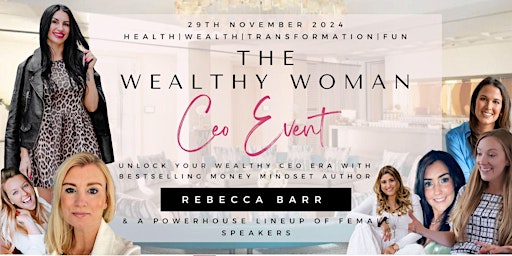 Imagem principal do evento The Wealthy Woman CEO Event