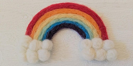 Image principale de Needle Felted Rainbow Workshop