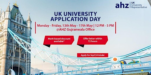 UK Education Application Day @ AHZ Gujranwala Office primary image