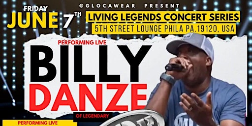 BILLY DANZE FROM MOP AT LIVING LEGENDS CONCERT SERIES primary image