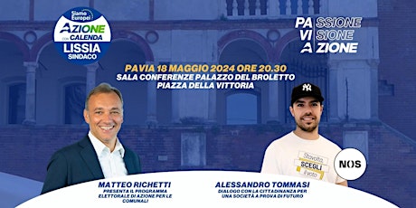 Pavia ed Europee: dialogo con Matteo Richetti e Alessandro Tommasi