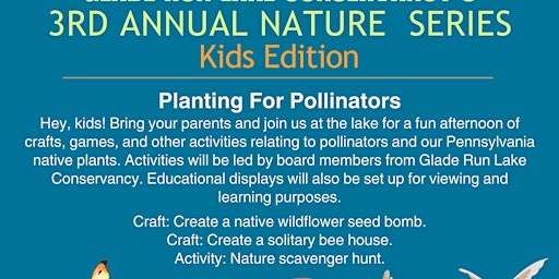 Imagem principal do evento Nature Series Kids Edition: Planting For Pollinators
