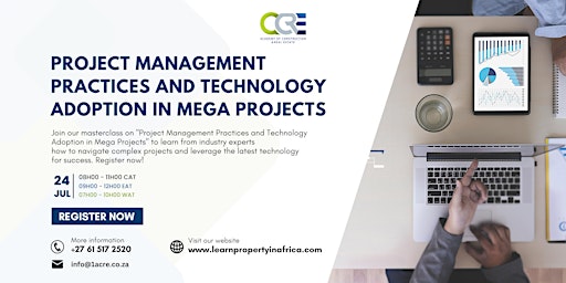 Primaire afbeelding van Project Management Practices and Technology Adoption in Mega Projects