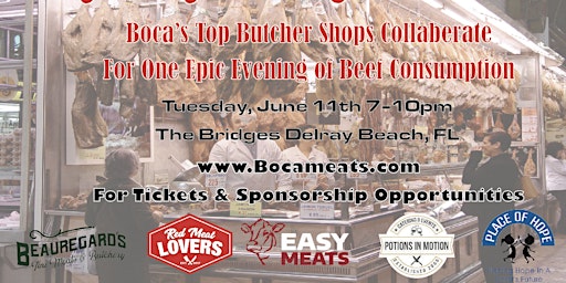 Red Meat Lovers Club Presents Boca Butcher Collaboration primary image
