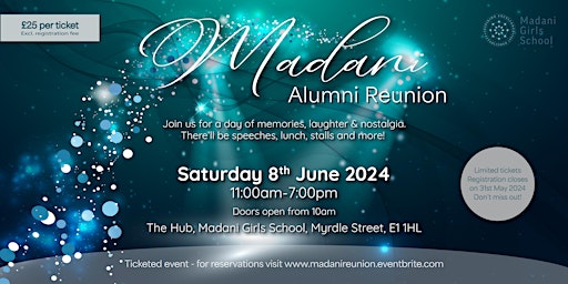 Imagem principal do evento Madani Alumni Reunion