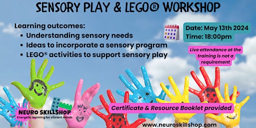 Imagem principal de Sensory, Play &  LEGO® Workshop