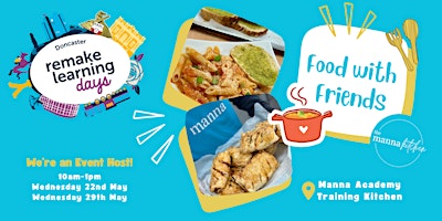 Imagem principal do evento Food with Friends (Remake Learning Days)