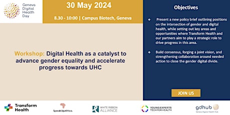 Digital Health as a catalyst to advance gender equality and accelerate progress towards UHC