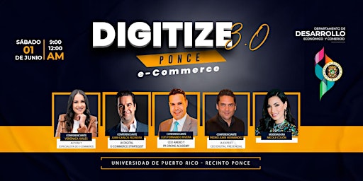 Imagem principal do evento Digitize 3.0 Ponce