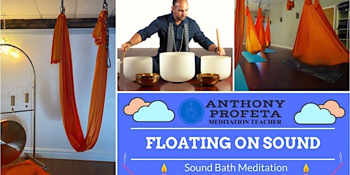 Primaire afbeelding van FLOATING On Sound: Aerial Hammock Sound Bath Meditation