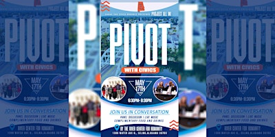 Imagem principal do evento Shake the Field Presents... Project All In: Pivot with Civics