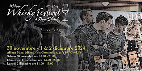Milano Whisky Festival & Rum Show 2024!  primärbild