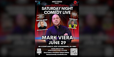 Imagem principal de Saturday Night Comedy Live - Mark Viera, Michael Brigante, Juan Sanchez