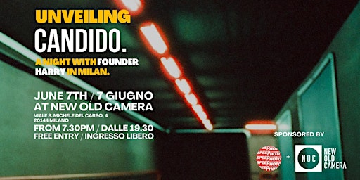 Unveiling CANDIDO. Incontro con Harrison Bell primary image
