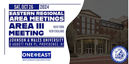 Hauptbild für 2024 Eastern Regional Area III Meeting