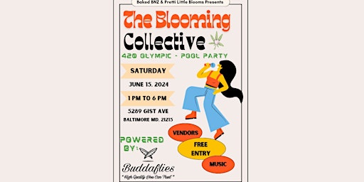Imagem principal do evento The Blooming Collective - 4.20 Olympics and Pool Party