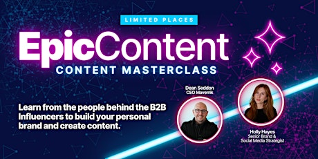 Epic Content - A Content Masterclass