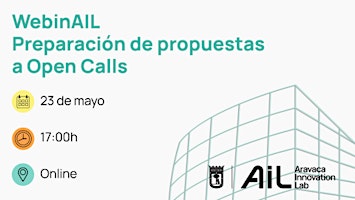 Imagen principal de WebinAIL - Preparación de propuestas a Open Calls