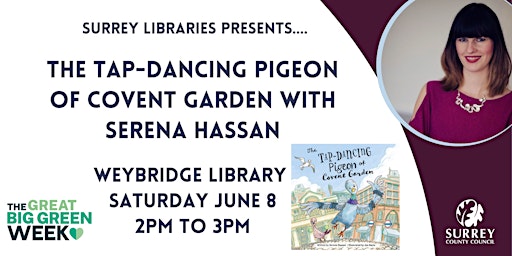 Primaire afbeelding van The Tap-Dancing Pigeon of Covent Garden with Serena Hassan