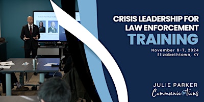Crisis Leadership for Law Enforcement primary image