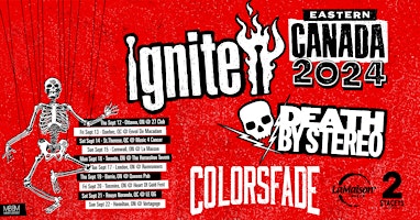 Primaire afbeelding van DEATH BY STEREO, IGNITE, COLORSFADE