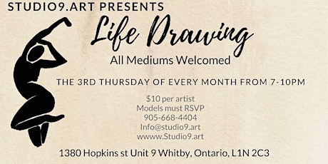 Life & Figure Drawing for all art Mediums