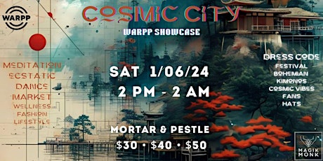 Cosmic City 003 x WARPP Showcase