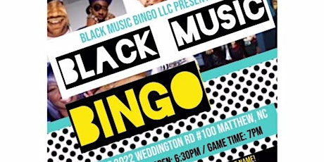 Black Music Bingo! Welcome To ALL Ages! primary image
