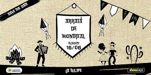 Imagem principal do evento Arraiá De Montreal  - com Forroçacana