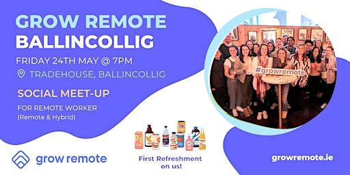 Primaire afbeelding van Social Meetup for Remote Employees in Ballincollig
