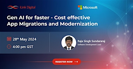 Gen AI for faster- Cost effective App migrations and Modernization