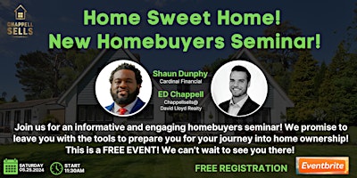Home Sweet Home! (New Homebuyer’s Seminar)
