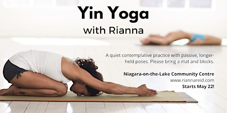 Yin Yoga at Niagara-on-the-Lake Community Centre