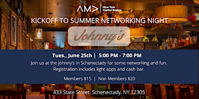 Image principale de Kickoff to Summer - AMA Networking Night