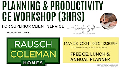 Planning & Productivity Workshop for Superior Client Service