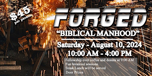 FORGED - MEN'S CONFERENCE primary image