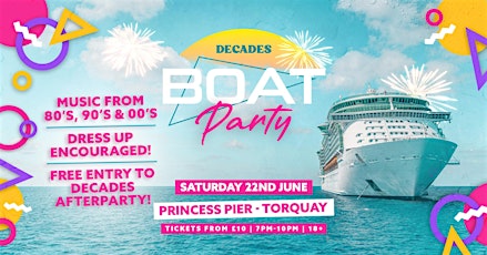 Decades Boat Party