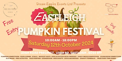 Imagem principal do evento Eastleigh Pumpkin Festival